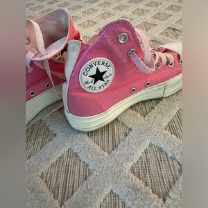 pink converse size 7 women’s